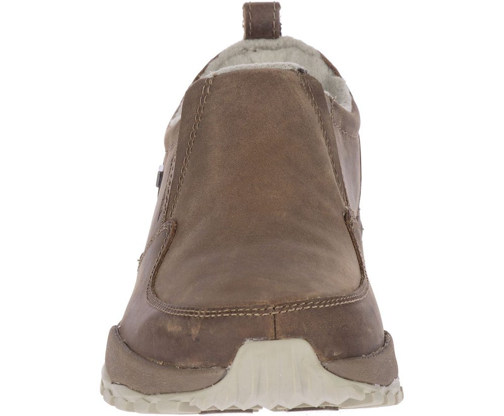 Merrell Barefoot Sko Dame - Icepack Guide Moc Polar Waterproof - Brune - MKF058437